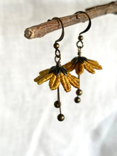 Load image into Gallery viewer, Ballerina // Lace Earrings ✴︎Mustard Yellow ✴︎
