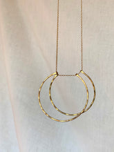 Load image into Gallery viewer, Geometric Brass Long Necklace ✴︎Sphere✴︎L✴︎
