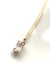 Load image into Gallery viewer, Herkimer Diamond Solitaire Pendant -  C -
