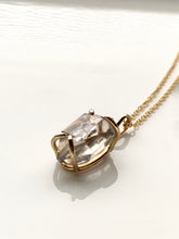 Load image into Gallery viewer, Herkimer Diamond Solitaire Pendant - H -

