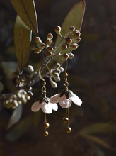 Load image into Gallery viewer, cherry blossom earrings
